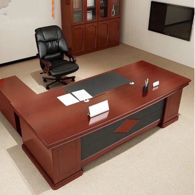 Executive office equipment setup
